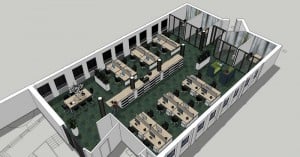 Kantoorinrichting Friesland: werkplekken V1