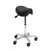 zadelkruk ergonomisch zwart