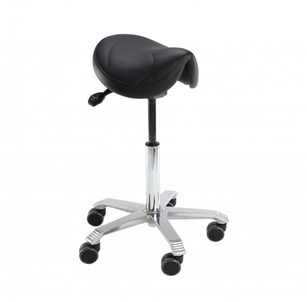 zadelkruk ergonomisch zwart