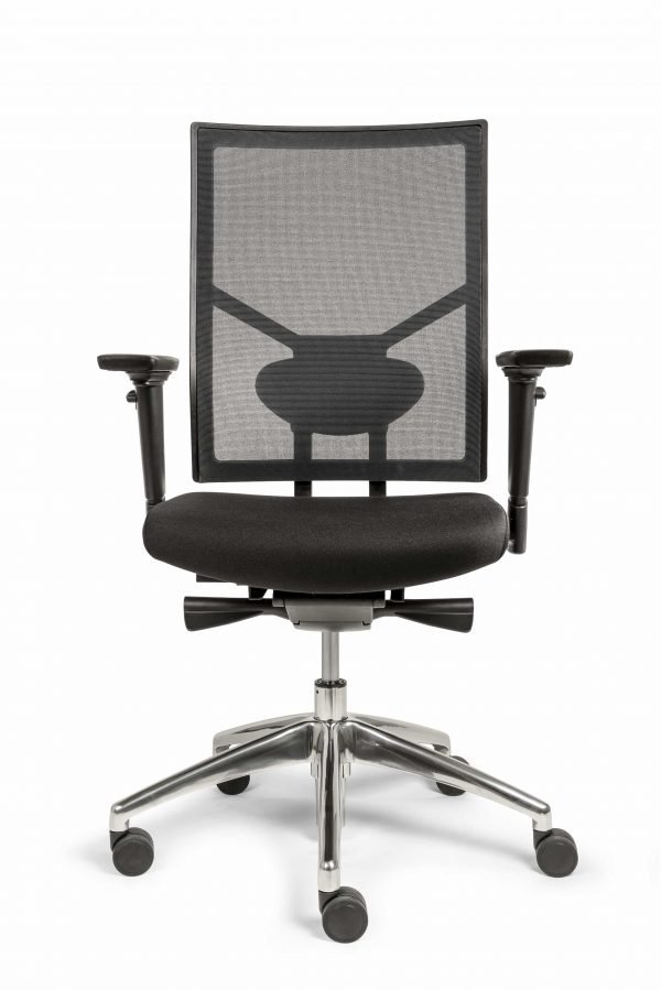 Ergonomische bureaustoel (BM35 Edition Netwave) voor aanzicht