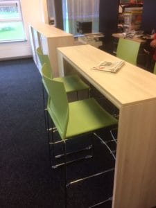 Kit brug met barkruk