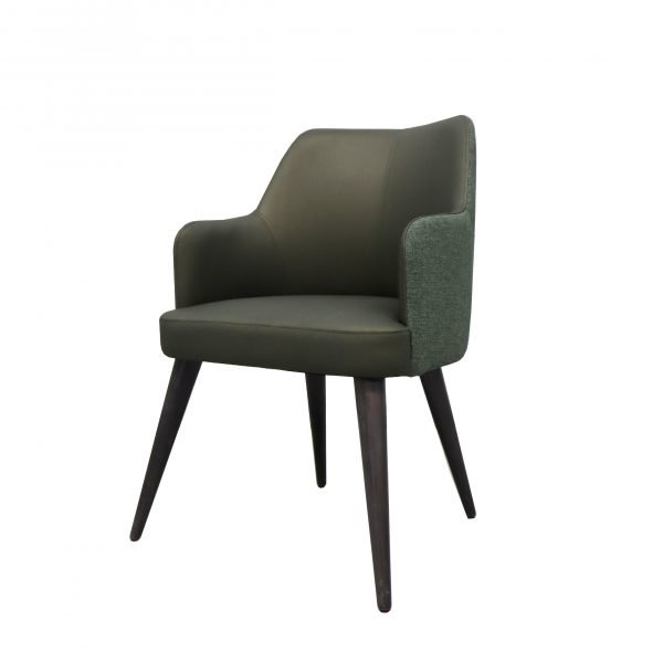 Melanie hout standaard rug