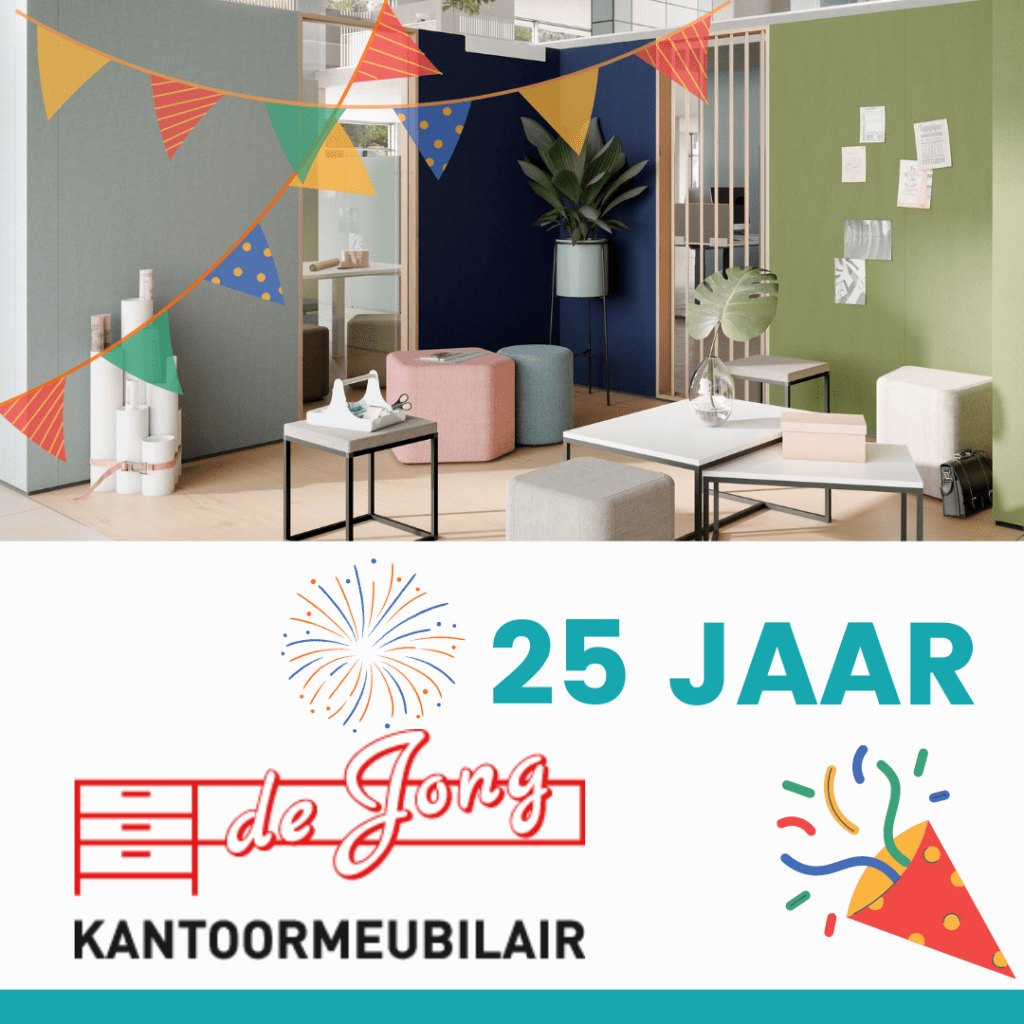 25 jaar de jong kantoormeubilair