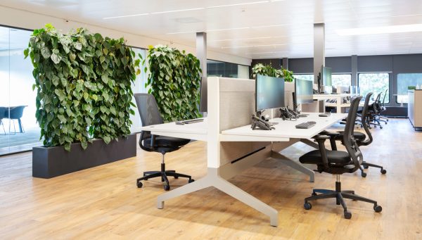 Stijlvol Vepa Ypsilon bureau in modern kantoorinterieur