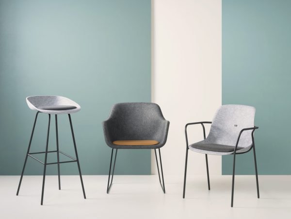 Vepa Felt stoel - Stijlvolle toevoeging aan je interieur