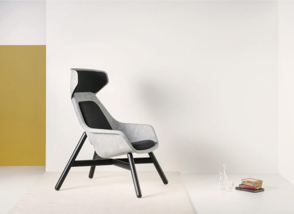 Vepa Felt stoel - Elegante en comfortabele bekleding